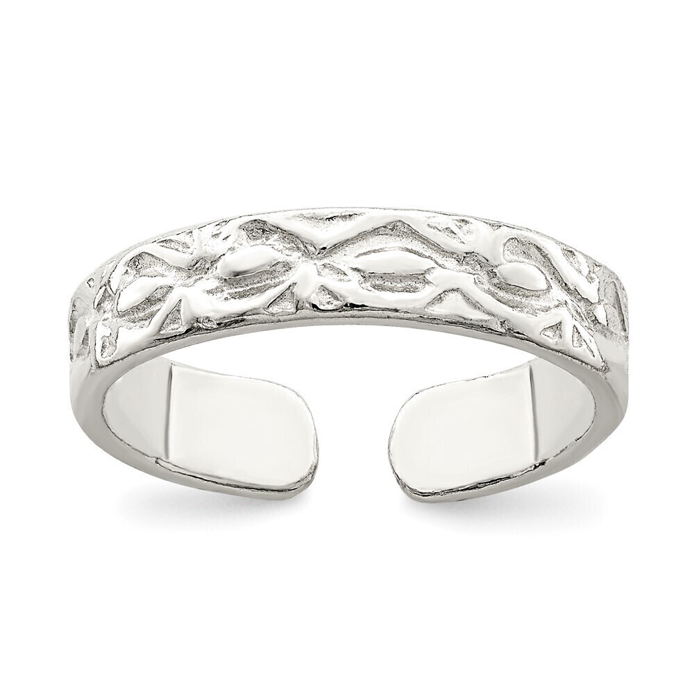 Kazi Luxury Sterling Silver Toe Ring